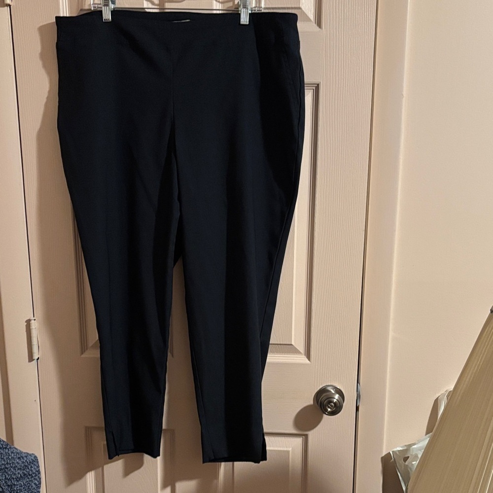 Dalia Navy blue  Ankle Pants